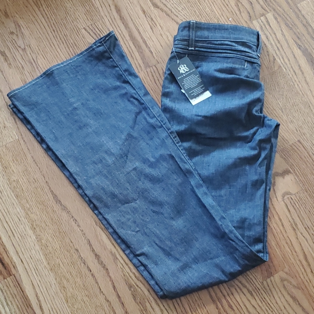 NWT Rock and Republic Wide Leg Pants 25‎